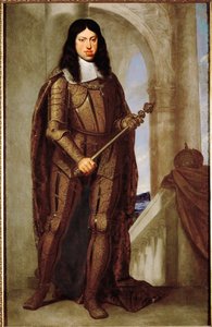 Keiser Leopold I i sitt gyldne bryllupskyrass