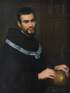 Portrett av en ung munk (olje på lerret) av Guido Cagnacci