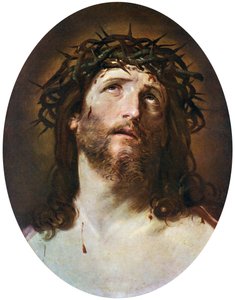 Kristi hode kronet med torner, 1622-1623, 1912. av Guido Reni