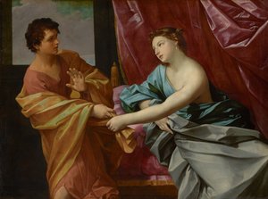 Josef og Potifars kone av Guido Reni