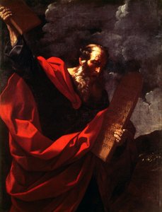 Moses med lovtavler av Guido Reni