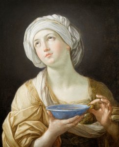Portrett av en kvinne, 1638-39 av Guido Reni