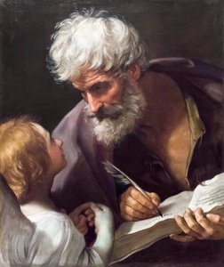 Evangelisten den hellige Matteus av Guido Reni