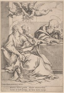 Den hellige familie av Guido Reni