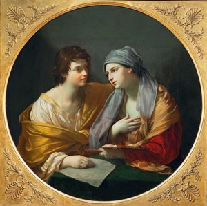 The Union of Drawing and Color, ca 1620-1625. av Guido Reni