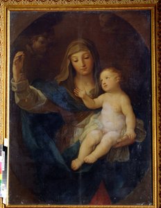 Jomfru og barn (Jomfru og barn). Maleri av Guido Reni (1575-1642). Olje på lerret. Italiensk kunst, barokkstil. Regionalt kunstmuseum, Simferopol, Ukraina av Guido Reni