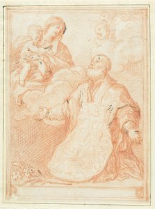 Visjon av Saint Philip Neri av Guido Reni