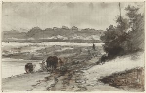 Landskap av Guillaume Anne van der Brugghen