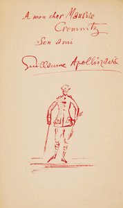 Inskripsjon til Maurice Cremnitz fra "The Murdered Poet", 1916