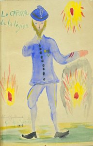 Legionens korporal, 1916 av Guillaume Apollinaire