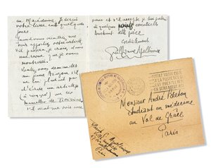 Brev til Andre Breton, 1918 av Guillaume Apollinaire