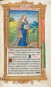 Trykt Timebok Bruk av Roma: fol. 109r, Maria Magdalena, 1510.