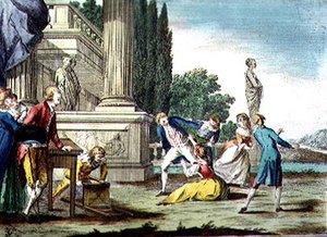 Florentine Games, Madonna Fruscellina (fargegravering)