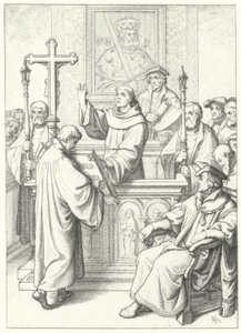 Martin Luther ble tildelt sin doktorgrad av Andreas Karlstadt ved Universitetet i Wittenberg, 1512