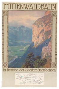 Mittenwald Railway, ca. 1912.