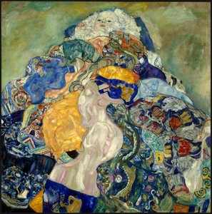 Baby vugge av Gustav Klimt