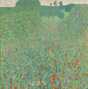 Blomstrende valmue av Gustav Klimt