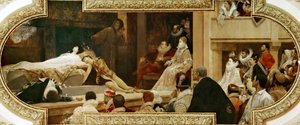 Globe Theatre of Shakespeare av Gustav Klimt