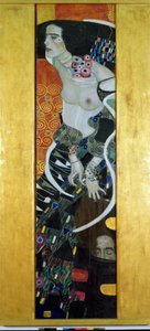 Judith II (Salome), med Holofernes hode av Gustav Klimt