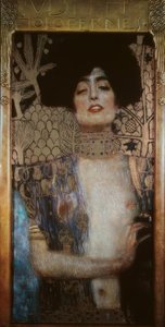 Judith med hodet til Holofernes av Gustav Klimt