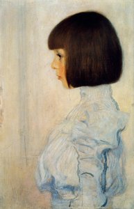 Portrett av Helene Klimt, 1898 av Gustav Klimt