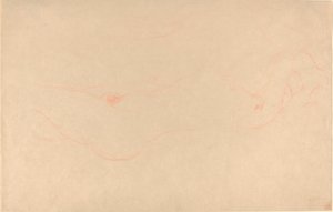 Liggende kvinne av Gustav Klimt