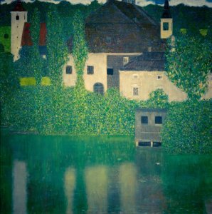 Schloss Kammer am Attersee I av Gustav Klimt