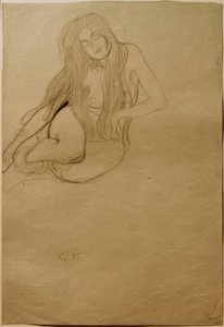 Studer for begjær i Beethoven-frisen av Gustav Klimt