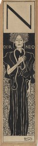 Misunnelsen, 1898. av Gustav Klimt