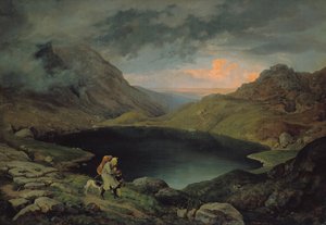 Innsjø i Riesengebirge, 1839