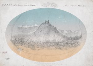 Hot Spring Mound i av Gustav Sohon