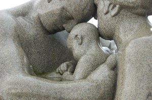 Skulpturer i Vigeland skulpturpark (bilde)