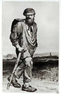 Jean Valjean, illustrasjon fra 