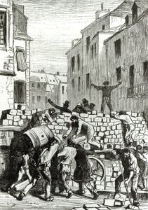 The Barricade, illustrasjon fra 