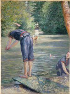 Badende av Gustave Caillebotte