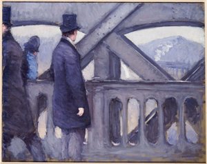 Europas bro, 1876 av Gustave Caillebotte