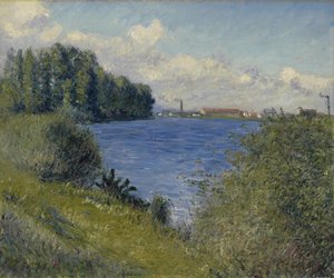 Seinen ved Argenteuil, ca. 1892 (olje på lerret) av Gustave Caillebotte