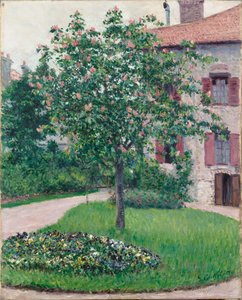 Tre i blomst, 1882.