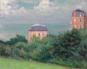 Villaer i Villers-sur-Mer, 1880 av Gustave Caillebotte