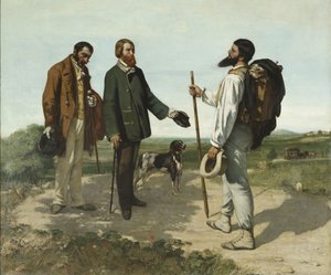 Hei, Mr Courbet av Gustave Courbet