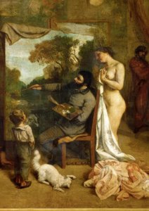 Studioet av Gustave Courbet