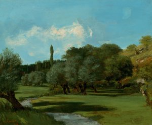 La Bretonnerie i Institutt for Indre, 1856. av Gustave Courbet