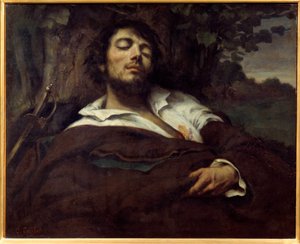 Wesse Man-maleriet av Gustave Courbet (1819-1877) 1844 Søn. 0,81x0,97 m Paris, Orsay-museet av Gustave Courbet