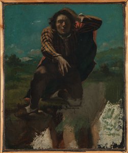 På kanten av stupet av Gustave Courbet