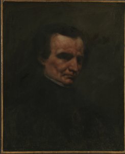 Portrett av Hector Berlioz 1803-1869, ca. 1850. av Gustave Courbet