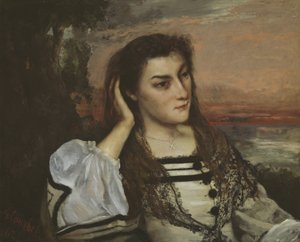 Reverie av Gustave Courbet