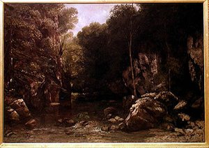 Ensomhet, 1866 av Gustave Courbet