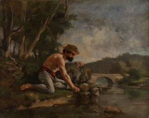 Fiskeren av Gustave Courbet