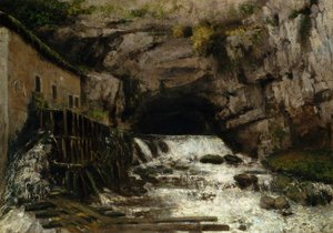 The Source of the Loue, 1864 av Gustave Courbet