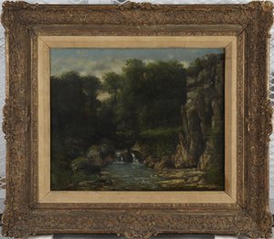 Våren av Gustave Courbet